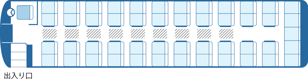 関東バス 座席表