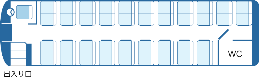 関東バス 座席表